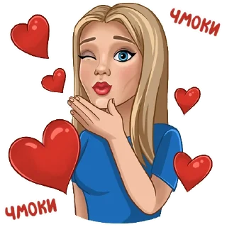 😘 emoji Yanachka Kotik Telegram sticker 6 of 10
