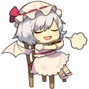 😏 emoji Touhou Project(Illust:Mo) Telegram sticker 6 of 40