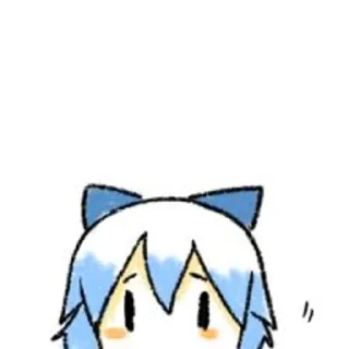 😶 emoji Touhou project Telegram sticker 9 of 120