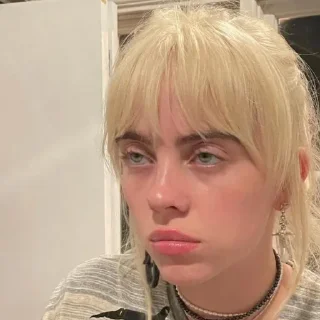 Sticker from Billie eilish @Raff_lolll