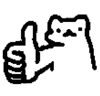 👍 emoji pls kill me Telegram sticker 5 of 20