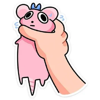 🔫 emoji Крыска 🐭 Telegram sticker 15 of 78