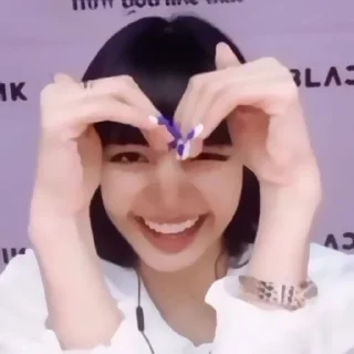 🍇 emoji #. lisa [ @misakostickers ] Telegram sticker 8 of 30
