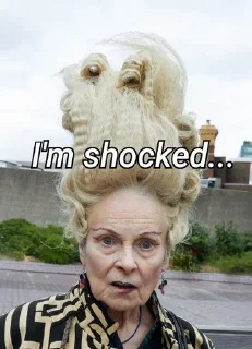 😳 emoji VIVIENNE WESTWOOD NEVER DIE 👑 Telegram sticker 7 of 80