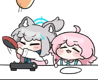 🌟 emoji Blue archive❤️ Telegram sticker 8 of 119