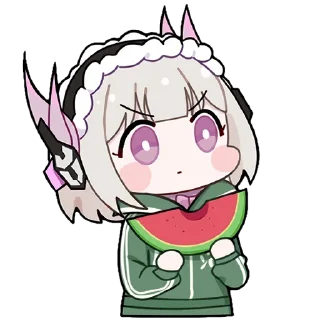 🍉 emoji Liv streamer Cullo suit Telegram sticker 10 of 17