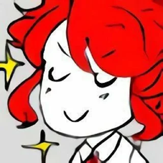 😌 emoji Привет Шарлотта Telegram sticker 5 of 94