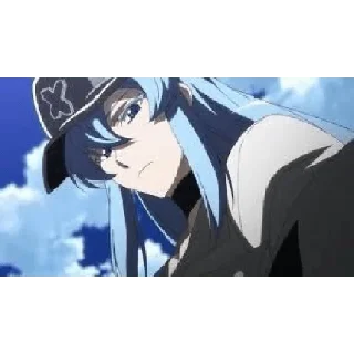 😑 emoji Esdeath ist meine andere Dora Telegram sticker 5 of 16