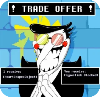 🌟 emoji 💲Spamton💲 @UndertaleDeltaruneStickersArts Telegram sticker 10 of 42