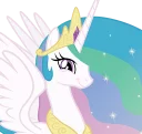 😊 emoji Princess Celestia Telegram sticker 6 of 54