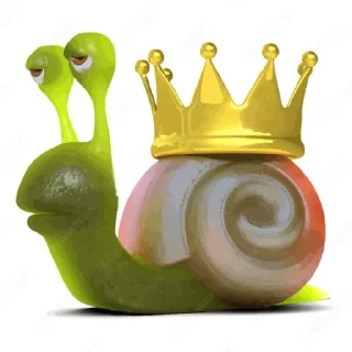 👑 emoji SNAIL Telegram sticker 24 of 28