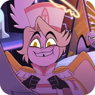 👄 emoji БОЛЬШЕ ⇨ @CLOOBHUB АВЕЛЬ ОТЕЛЬ ХАЗБИН HAZBIN HOTEL Telegram sticker 11 of 32