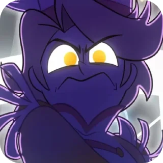 🔳 emoji БОЛЬШЕ ⇨ @CLOOBHUB АВЕЛЬ ОТЕЛЬ ХАЗБИН HAZBIN HOTEL Telegram sticker 22 of 32