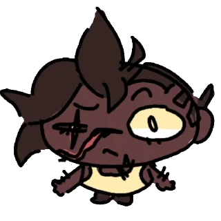 🤨 emoji Няняняня Telegram sticker 4 of 9