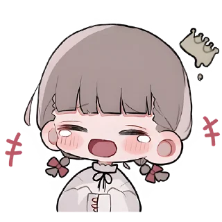 😭 emoji Девочки ангелы @nyasticks Telegram sticker 13 of 41