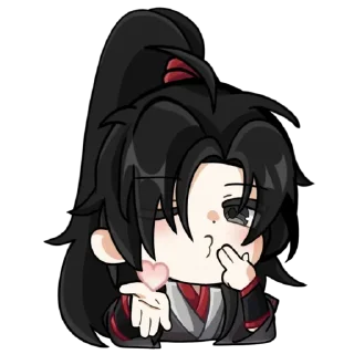 ❤️ emoji mdzs x genshin @qqwelj Telegram sticker 13 of 28