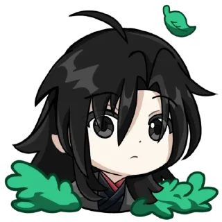 😶 emoji mdzs x genshin @qqwelj Telegram sticker 9 of 28