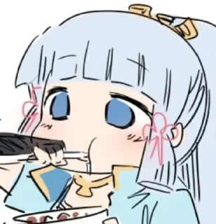 🥛 emoji ❄️~Ayaka~💍 Telegram sticker 12 of 76