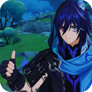 👍 emoji Genshin Impact @genddc Telegram sticker 8 of 118