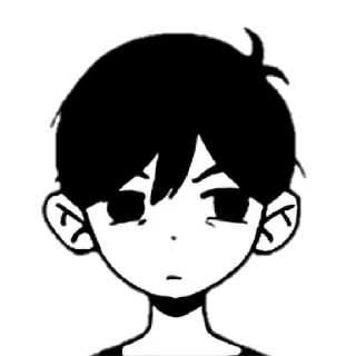 🖤 emoji Omori&Sunny (by @lohovivan_meow) Telegram sticker 21 of 56