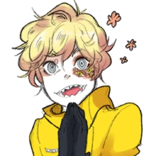🙏 emoji Беннетт ежевика Telegram sticker 24 of 56