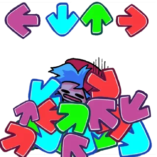 😫 emoji Fnf Telegram sticker 5 of 12