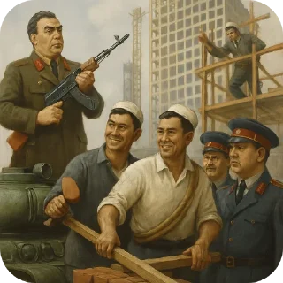 👷‍♂ emoji Брежнев Telegram sticker 5 of 56