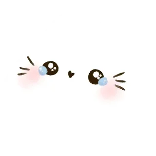 🐰 emoji ૮꒰ 𑁤 ᴗ . ᴗ ꒱𑁤 @cuteworldim  ෆ Telegram sticker 12 of 27