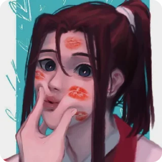 😘 emoji @kamelpack69 | Генерал Вэнь | Telegram sticker 13 of 95