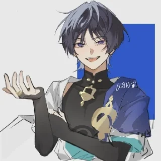 🌟 emoji Scaramouche Telegram sticker 14 of 59