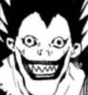 😁 emoji Death note- Тетрадь смерти Telegram sticker 21 of 56