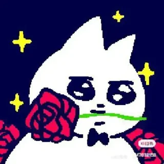 Sticker from Funny Chinese Cat