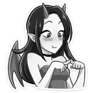 Sticker from Дьяволица @kungrl @stickers_vk