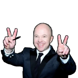 ✌️ emoji Евгений Стычкин Telegram sticker 8 of 22