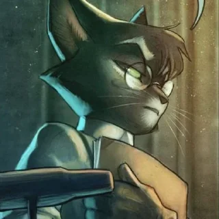 🌟 emoji 🥃mordecai lackadaisy🥃 Telegram sticker 23 of 45