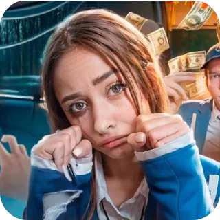 🫥 emoji Лысые Telegram sticker 12 of 65