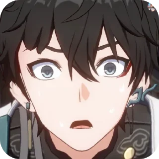 😳 emoji Дань Хэн & Пл | @kozelbezalko Telegram sticker 12 of 49
