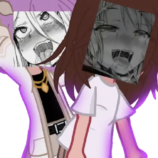 🥵 emoji Нектарин и Кэт Telegram sticker 8 of 118