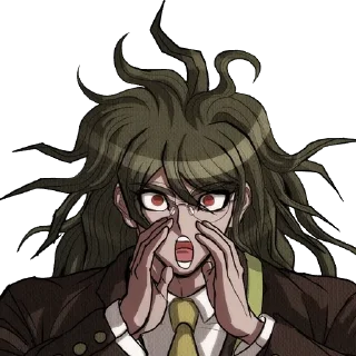 😯 emoji / Danganronpa V3 pack by @wanna_s_l_e_e_p / Telegram sticker 9 of 120