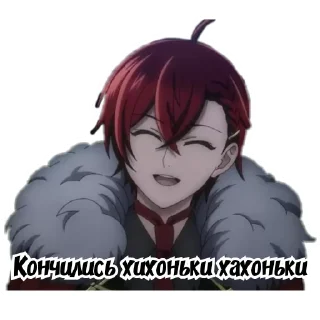 😀 emoji Bungou to alchemist Telegram sticker 16 of 38