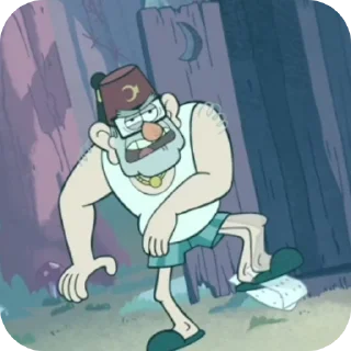 👽 emoji Стэн паенс Telegram sticker 19 of 20