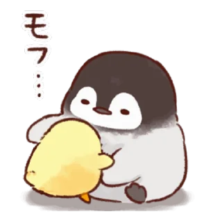 🥰 emoji Soft and Cute Chicks Animation @softandqt Telegram sticker 7 of 24
