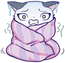 ❄ emoji Astro Kitty Telegram sticker 20 of 25