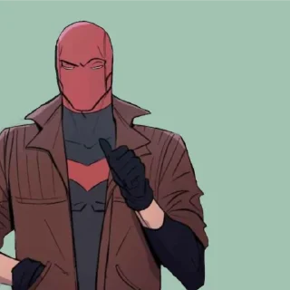 🤨 emoji Red hood Telegram sticker 24 of 89