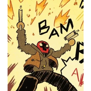 Sticker from Red hood