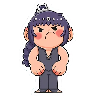 ☹️ emoji Baldur's Gate 3 UA Telegram sticker 16 of 99