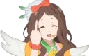 🖕 emoji kyoukai no kanata Telegram sticker 20 of 42