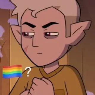 🏳️‍🌈 emoji хантер хорошик Telegram sticker 22 of 98