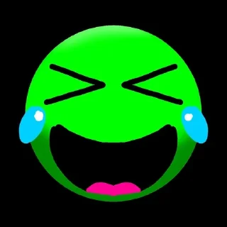 😂 emoji Lobotomy Dash Telegram sticker 17 of 30