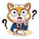 ❓ emoji Летто в школе :: @stickroom Telegram sticker 11 of 40